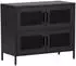 Venture Home Nett Sideboard Metall Schwarz 90x75x40cm (60-15629-208)