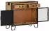 vidaXL Sideboard 80x31x71cm Raues Mango-Massivholz