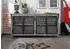 Massivmoebel24 Heavy Industry #150 Sideboard Mango 180x40x90cm grau lackiert (09-312-677-0150)