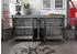 Massivmoebel24 Heavy Industry #150 Sideboard Mango 180x40x90cm grau lackiert (09-312-677-0150)