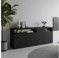 borchardt M&ouml;bel Sideboard "Kapstadt, Kommode mit Push-to-open-Funktion,