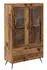 vidaXL Highboard Altholz-Optik 69,5x31x115cm Holzwerkstoff & Glas (882505)