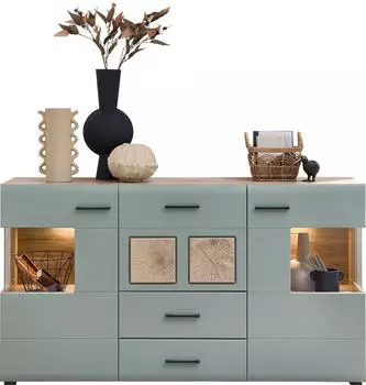 Innostyle Fun Plus II Sideboard Schilfgr&uuml;n 170x94x42cm (12384862-0)
