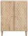 vidaXL Beistellschrank Massivholz Mango 60x33x75cm (358250)
