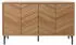 MCW Sideboard M50 Holz, 151x94x40cm, Natur/Beige (MCW-M50)