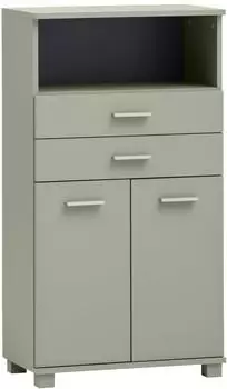 Schildmeyer Mono Midischrank mit Schubk&auml;sten, Gr&uuml;n (Pistazie), 59,8x32,6x110,5cm (159604)