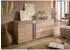 Massivmoebel24 Amsterdam 111 Sideboard Akazie 180x45x75cm beige lackiert (09-312-877-1011)