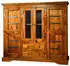 Massivmoebel24 Oxford Highboard Akazie honig lackiert 160x50x142cm (09-310-610-4516)