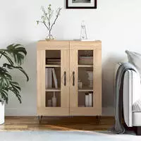vidaXL Sideboard Sonoma-Eiche 69,5x34x90 cm Holzwerkstoff