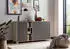 Schildmeyer Anouk Midischrank 144,5x39x78,1cm Eiche hellfarbig/Basaltgrau (701769)