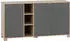 Schildmeyer Anouk Midischrank 144,5x39x78,1cm Eiche hellfarbig/Basaltgrau (701769)
