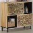 vidaXL Sideboard 80x33x75cm Massivholz Mango (358239)