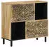 vidaXL Sideboard 80x33x75cm Massivholz Mango (358239)