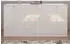 Inn.Furn SystemX Sideboard Weiß Hochglanz 6-türig 183x99x34cm