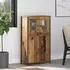 vidaXL Highboard Altholz-Optik 62x32x106,5cm