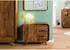 Massivmoebel24 Mailand Sideboard Sheesham hellbraun lackiert 90x40x75cm (09-312-875-0100)