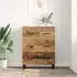 vidaXL Sideboard Altholz 69,5x34x90cm Verbundholz und Eisen (881522)