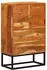 vidaXL Schubladenkommode Massivholz Akazie Natur 55x30x90cm