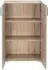 Casaria Highboard Vela 2 Türen 115,5x60x30cm Eiche (106609)