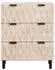 vidaXL Sideboard Massivholz Mango Weiß Gewaschen 3 Schubladen 60x33x75cm (4017867)