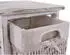 MCW Kommode T28-4 4 Korbschubladen Shabby-Look 74x25x28cm Weiß (T28-4)