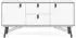 ebuy24 Rye Sideboard 150cm, 2 Türen, 2 Schubladen, Mattweiss (07-44249)
