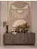 Woood Gravure Sideboard Kiefernholz 200cm, Hellgrau Dust, Push-to-Open (35756220)