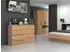 CdF Artisan Kommode 8 Schubladen, 138cm breit, Eiche (40x97x138cm)