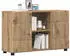 vidaXL Florin Sideboard mit Regal Artisan-Eiche 88,5x30,5x55,5cm (Florin)
