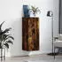 vidaXL Wandschrank Geräuchertes Eichenholz 34,5x34x90cm (828881)