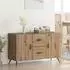 vidaXL Sideboard Artisan-Eiche 100x36x60cm Holzwerkstoff (882452)