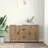 vidaXL Sideboard Artisan-Eiche 100x36x60cm Holzwerkstoff (882452)