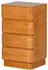Woood Fejo Kommode MDF Braun, 4 Schubladen, 40x34x70cm