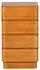 Woood Fejo Kommode MDF Braun, 4 Schubladen, 40x34x70cm