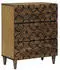 vidaXL Sideboard Braun 60x33,5x75cm (4018335)
