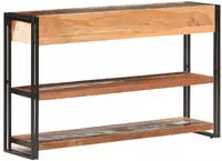 vidaXL Sideboard 120x30x75 cm Recyceltes Massivholz