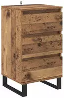 vidaXL Sideboard mit Schubladen Altholz Holzwerkstoff