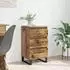 vidaXL Sideboard mit Schubladen, Altholz-Optik, Holzwerkstoff (881714)