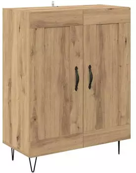 vidaXL Sideboard Artisan-Eiche 69,5x34x90cm
