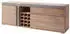 Massivmoebel24 Amsterdam #129 Sideboard Akazie 215x45x75cm beige lackiert (09-312-877-1029)
