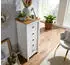 Finebuy Sideboard 5 Schubladen Weiß/Eiche 53x114x39cm (FB71920)