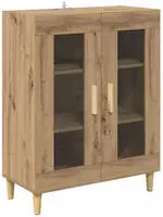 vidaXL Sideboard Artisan-Eiche 69,5 x 34 x 90 cm Holzwerkstoff