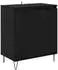 vidaXL Sideboard Schwarz Eichen-Optik 60x35x70cm Holzwerkstoff (882600)