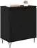 vidaXL Sideboard Schwarz Eichen-Optik 60x35x70cm Holzwerkstoff (882600)
