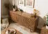 Massivmoebel24 MOSAYK #110 Sideboard Akazie natur lackiert 160x42x75cm (09-312-689-0110)