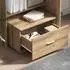 vidaXL Schubladenschrank mit Rollen Artisan-Eiche 55x45x31cm (869313)