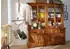 Massivmoebel24 Oxford Buffet Akazie massiv honig lackiert 204x50x220cm (09-310-610-0140)