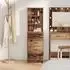 vidaXL Highboard mit Schubladen Altholz-Optik 40x41x135cm (865053)