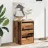 vidaXL Eckkommode Altholz-Optik 40x41x58cm Holzwerkstoff (852841)
