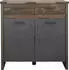 trendteam Prime Kommode Alteiche/Matera 4 Fächer 2 Schubladen 119x110x42cm (186886423)